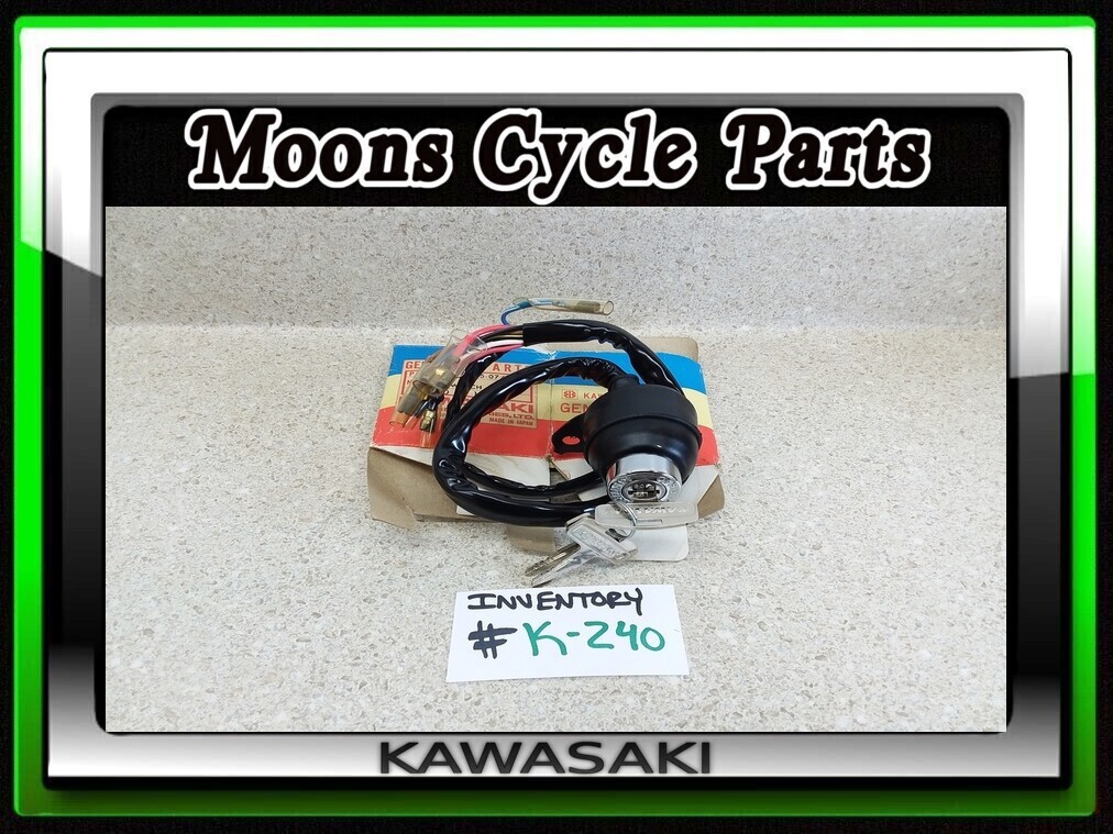 VTG NOS 1974 1975 Kawasaki MC1 90 Ignition Switch & Keys MC1A MC1B #27005-074