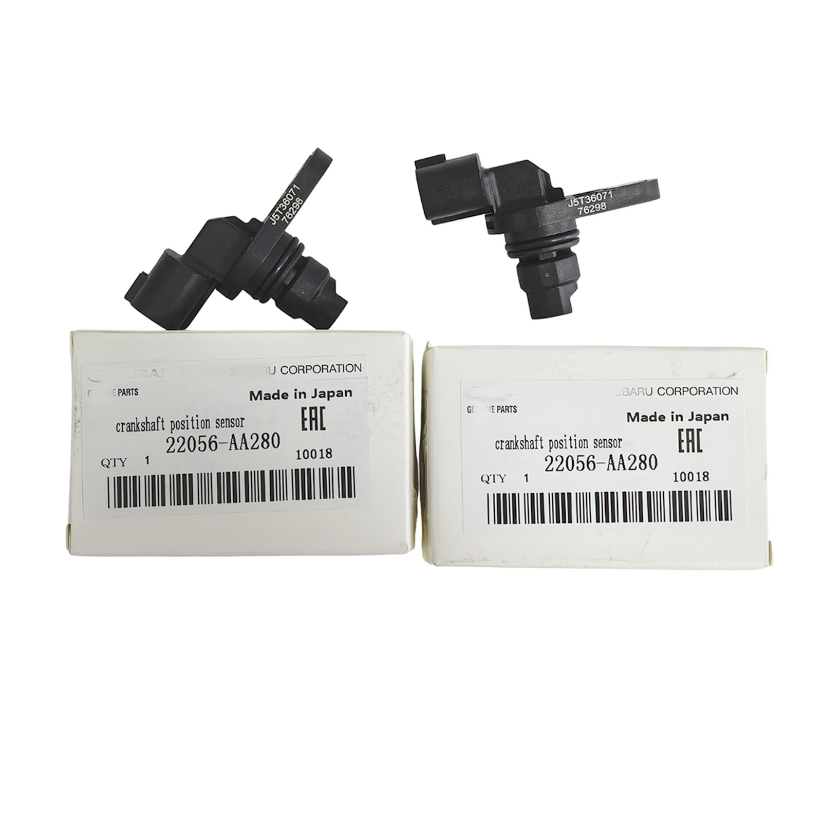 2PC NEW 22056-AA280 For Subaru Forester Crosstrek 17-21 Camshaft Position Sensor