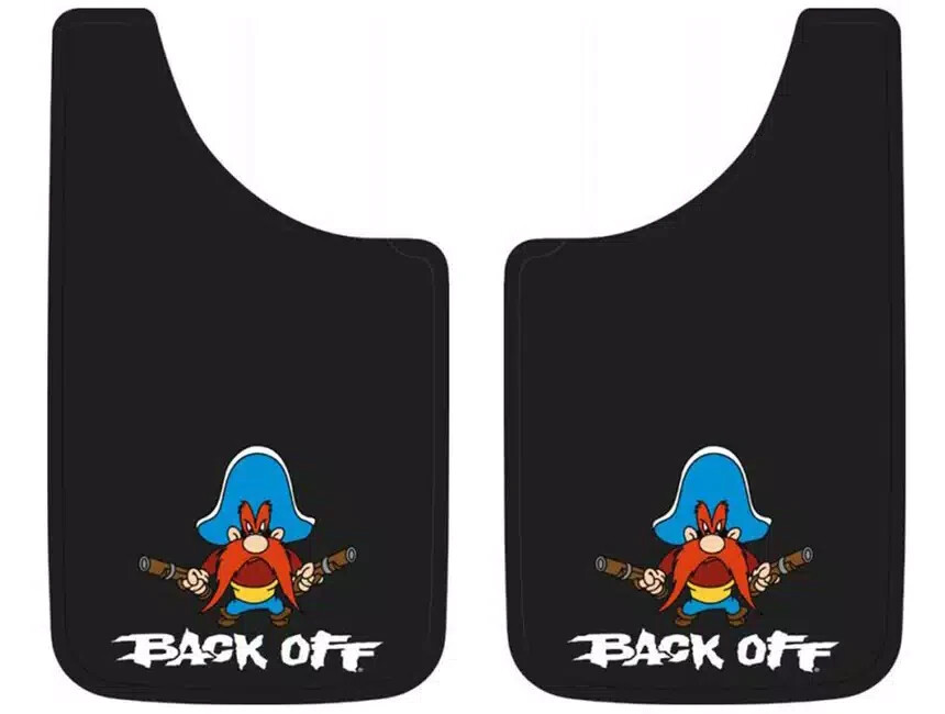 Yosemite Sam Back Off Easy Fit Mud Splash Guard Flap 11