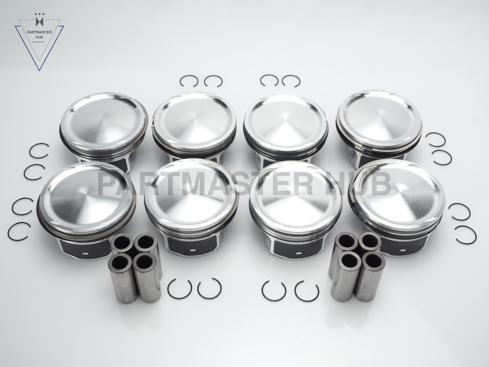 2010-2017 Jaguar Piston w/Rings Set 8PCS +0.75mm - AJ133 5.0L V8 Supercharged 2010-2017 Jaguar Piston w/Rings Set 8PCS +0.75mm - AJ133 5.0L V8 Supercharged