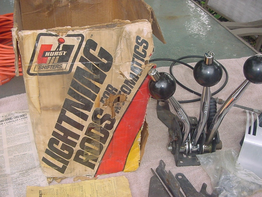 NOS? HURST LIGHTNING RODS SHIFTER 67 68 69 CAMARO CUTLASS MUSTANG CUDA CHARGER