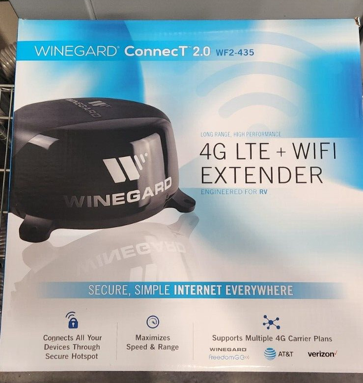 Winegard WF2-435 WiFi Range Extender, ( Wifi + 4G LTE ):DAL Winegard WF2-435 WiFi Range Extender, ( Wifi + 4G LTE ):DAL