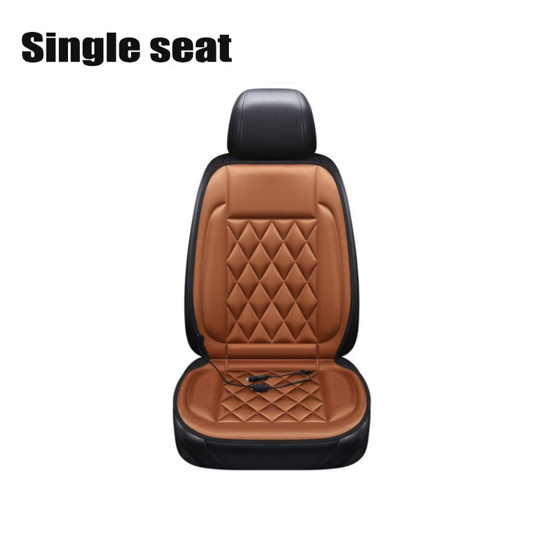 12V Universal Car Seat Heater Heated Cover Cushion Winter Heating Warmer Pad US