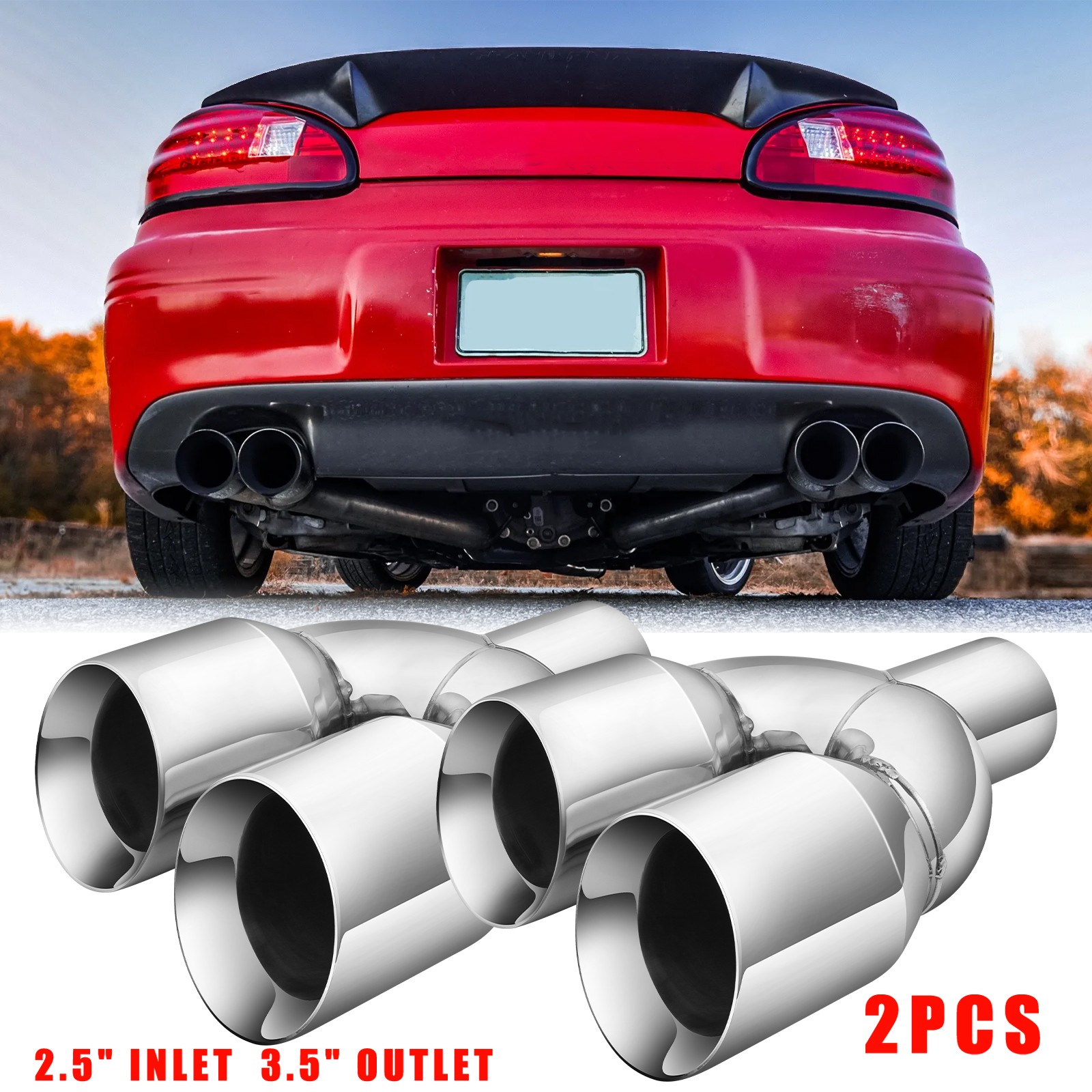 2PCS 2.5\