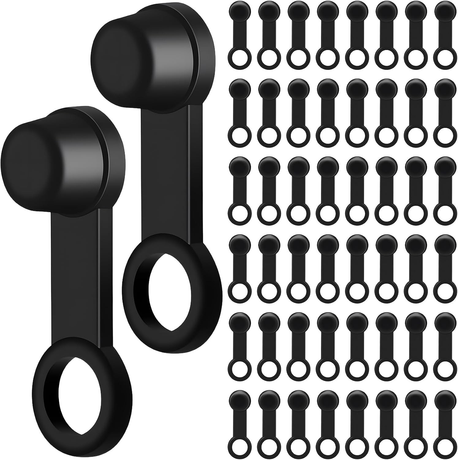 50Pcs Brake Bleeder Rubber Caps Dust Cover Brake Bleed Nipple Cap Brake Bleeder