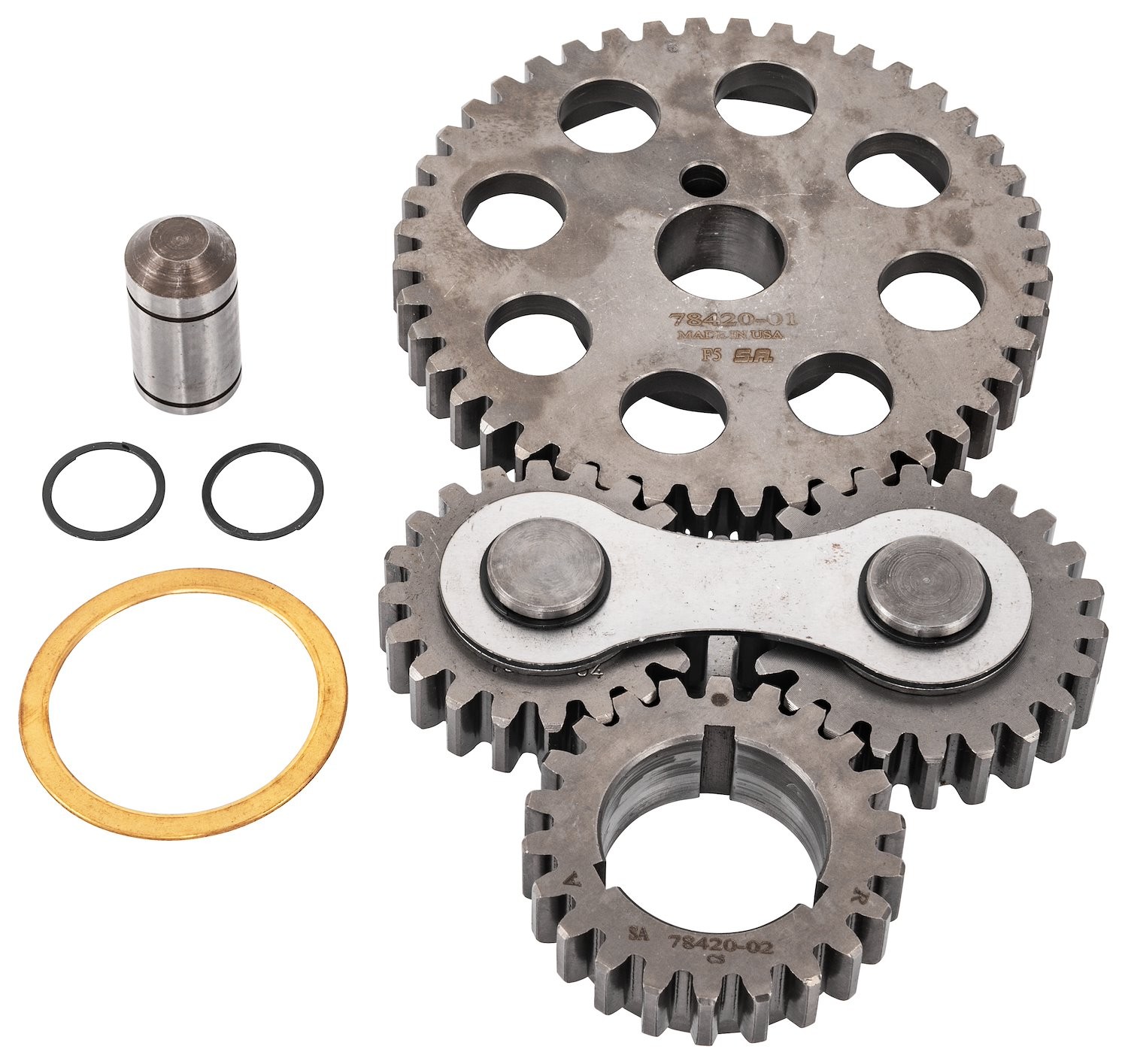 JEGS Noisy Performance Gear Drive for 1963-1996 Small Block Ford Engines