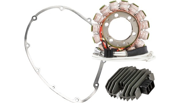 Rick's Motorsports Easy Charging Kit #99-202 for Kawasaki Vulcan 900