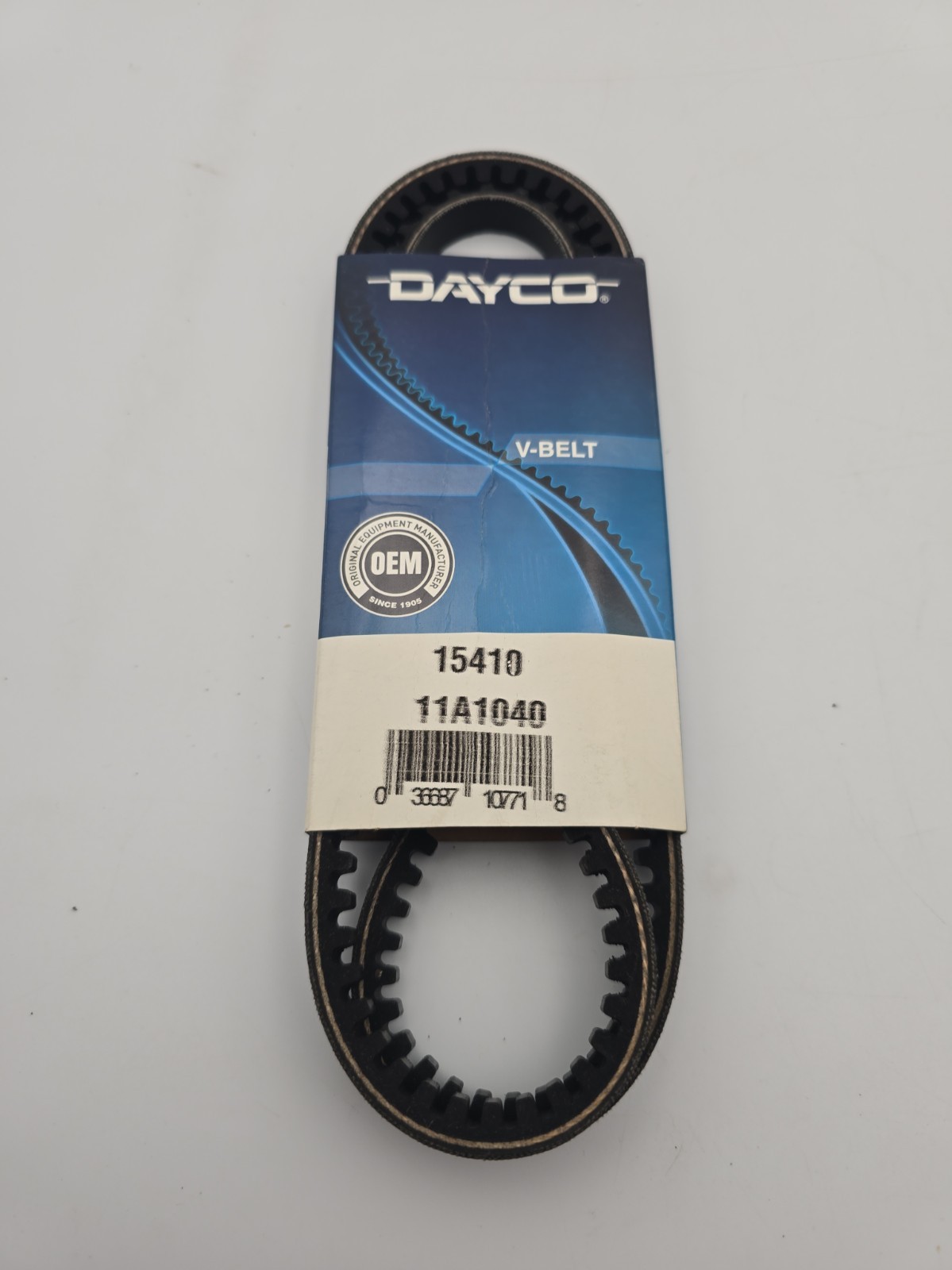 Accessory Drive Belt-VIN: S Dayco 15410 Accessory Drive Belt-VIN: S Dayco 15410