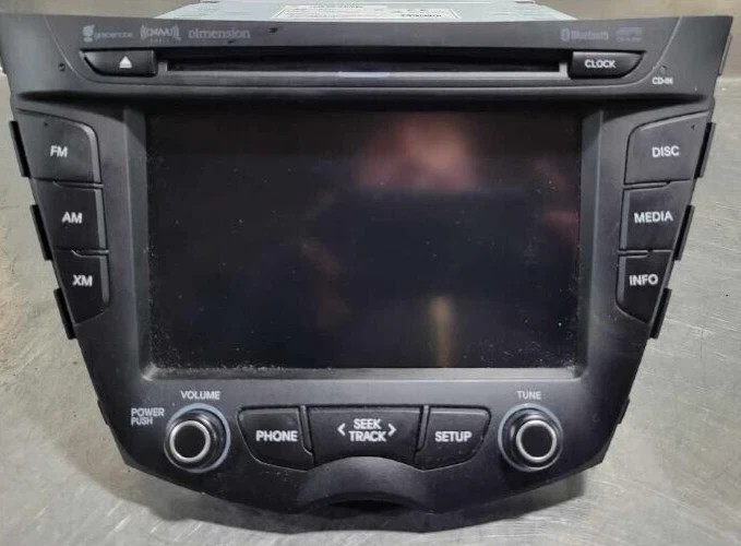 12-15 HYUNDAI VELOSTER  REC. W/O Navig.  Satellite W/ External Amplifier GENUINE