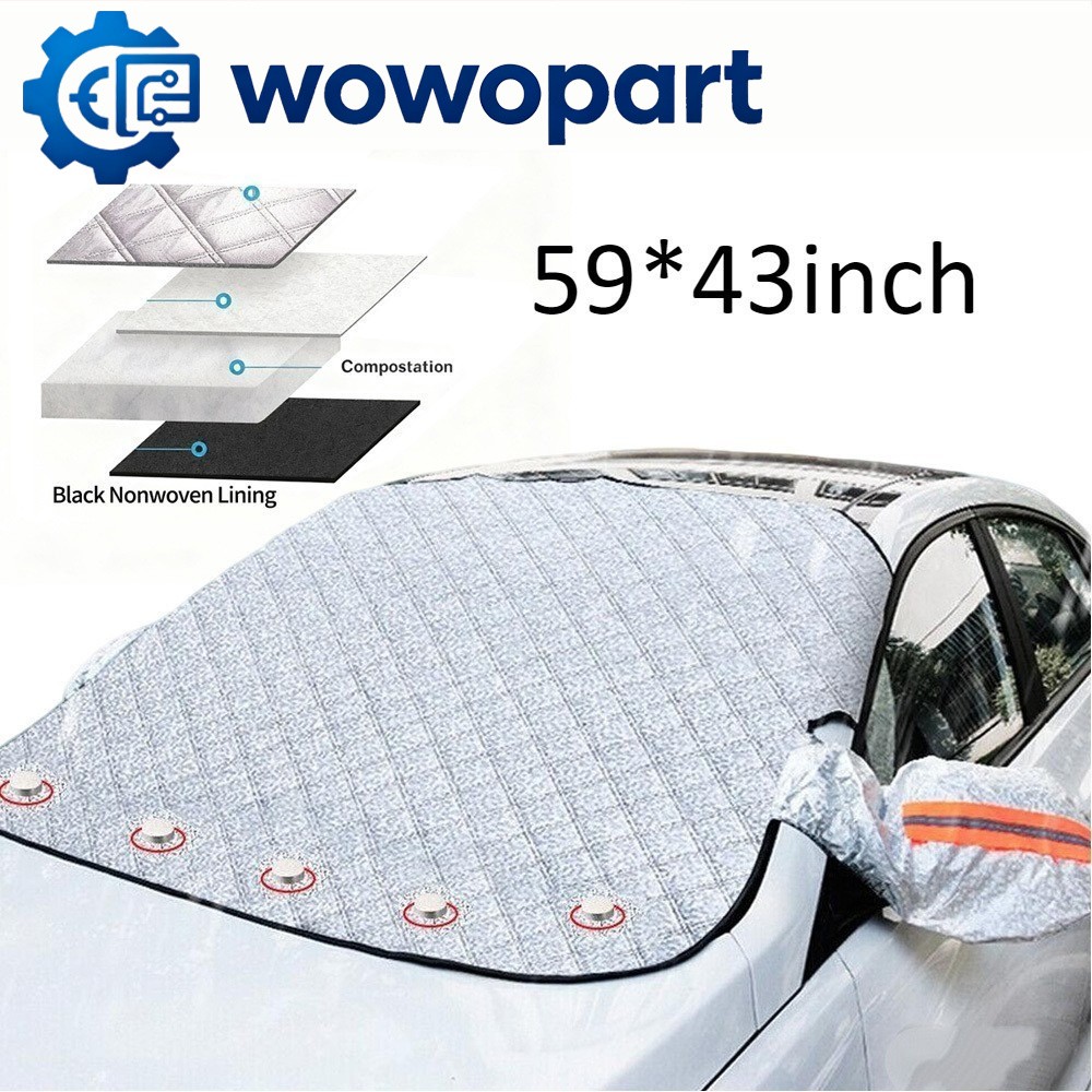 Car Windshield Snow Cover Sun Shade Winter Dust Rain Ice Frost Guard Protector