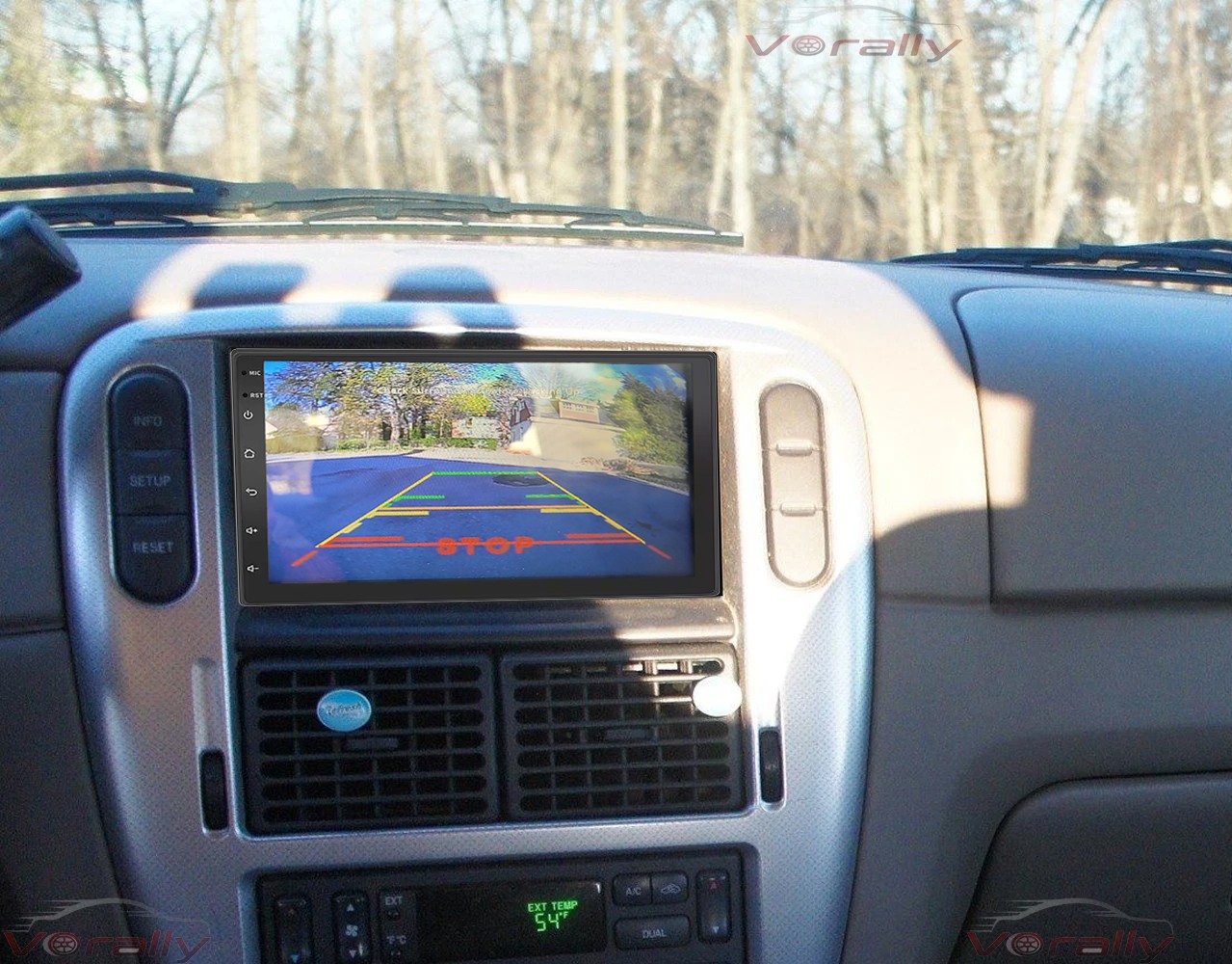 For 2002-2005 Mercury Mountaineer Apple Carplay Stereo Radio Android 15 Navi GPS