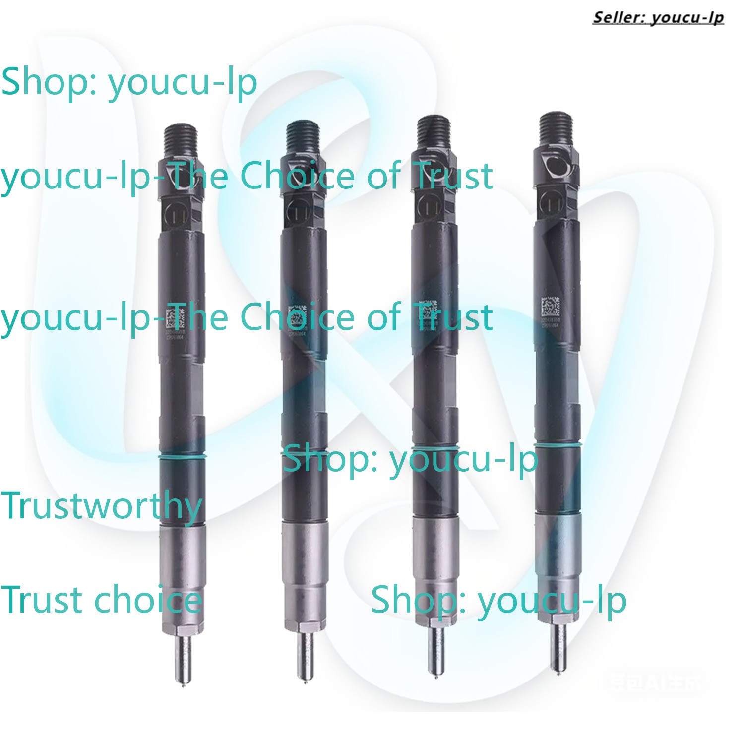 4pcs Fuel Injector 320/06862 320/06827 320/06948 for JCB 4.4L 4.8L Tier4 Engine