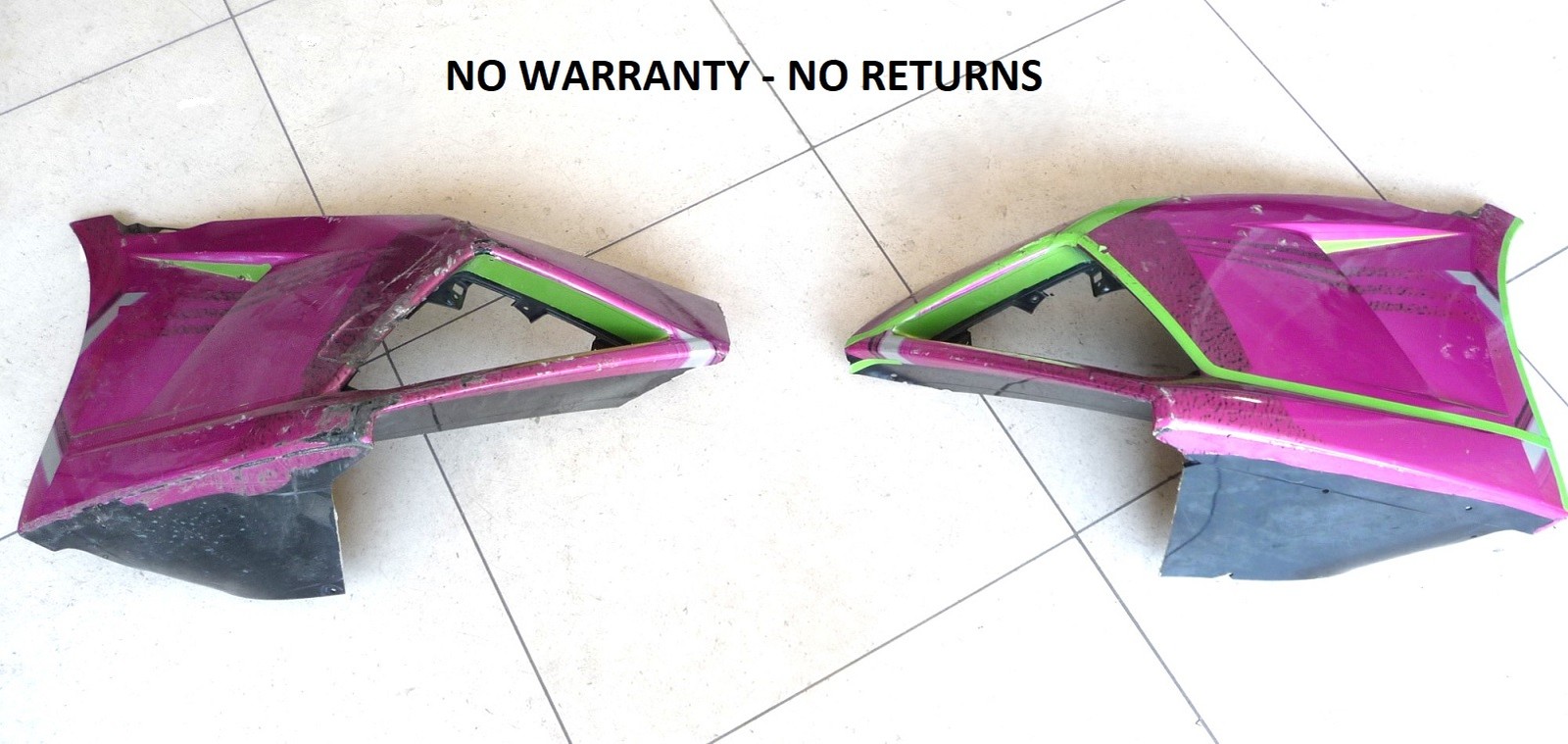 Lamborghini Gallardo LP 560-4 Front Bumper Left/Right Fragments 400807437E OE