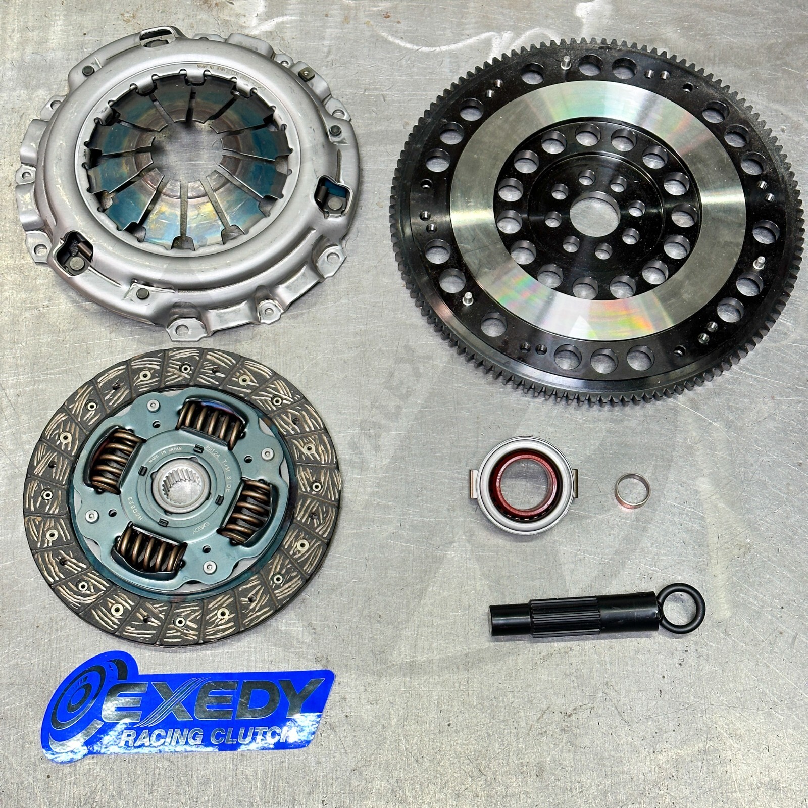 Exedy OEM Clutch Kit w 9lb Lightweight Flywheel for 2002-2006 Acura RSX Type-S