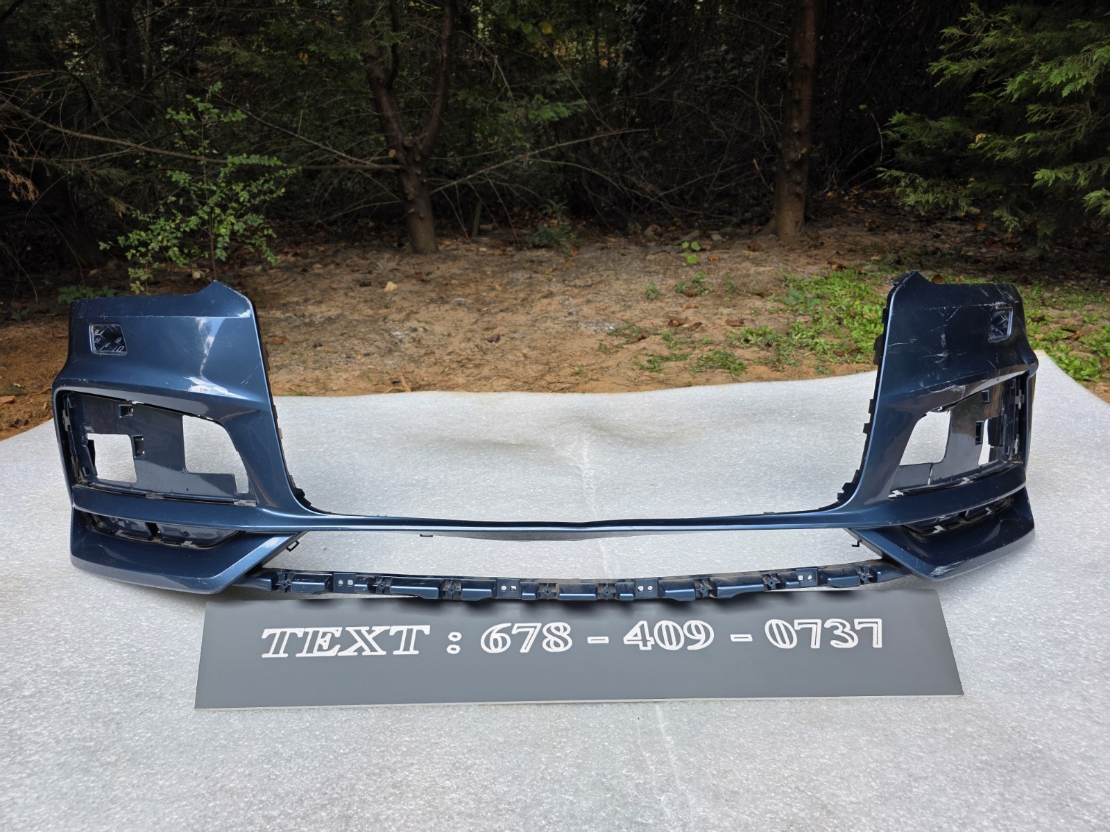 2016-2018 Audi Q3 Premium S-LINE Front Bumper Cover 8U0807437 OEM NO SHIPPING. 
