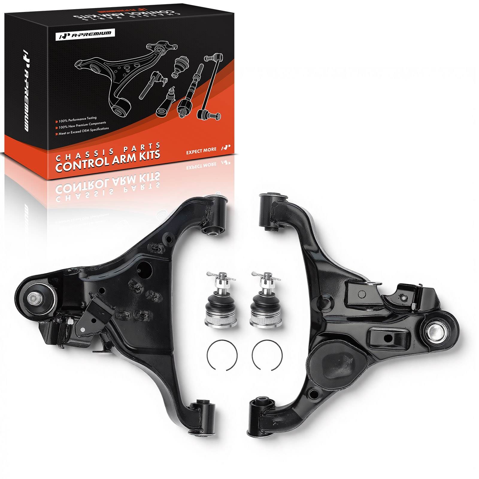 A-Premium 4x Front Control Arm w/ Ball Joint Assy for Nissan Frontier 2005-2018