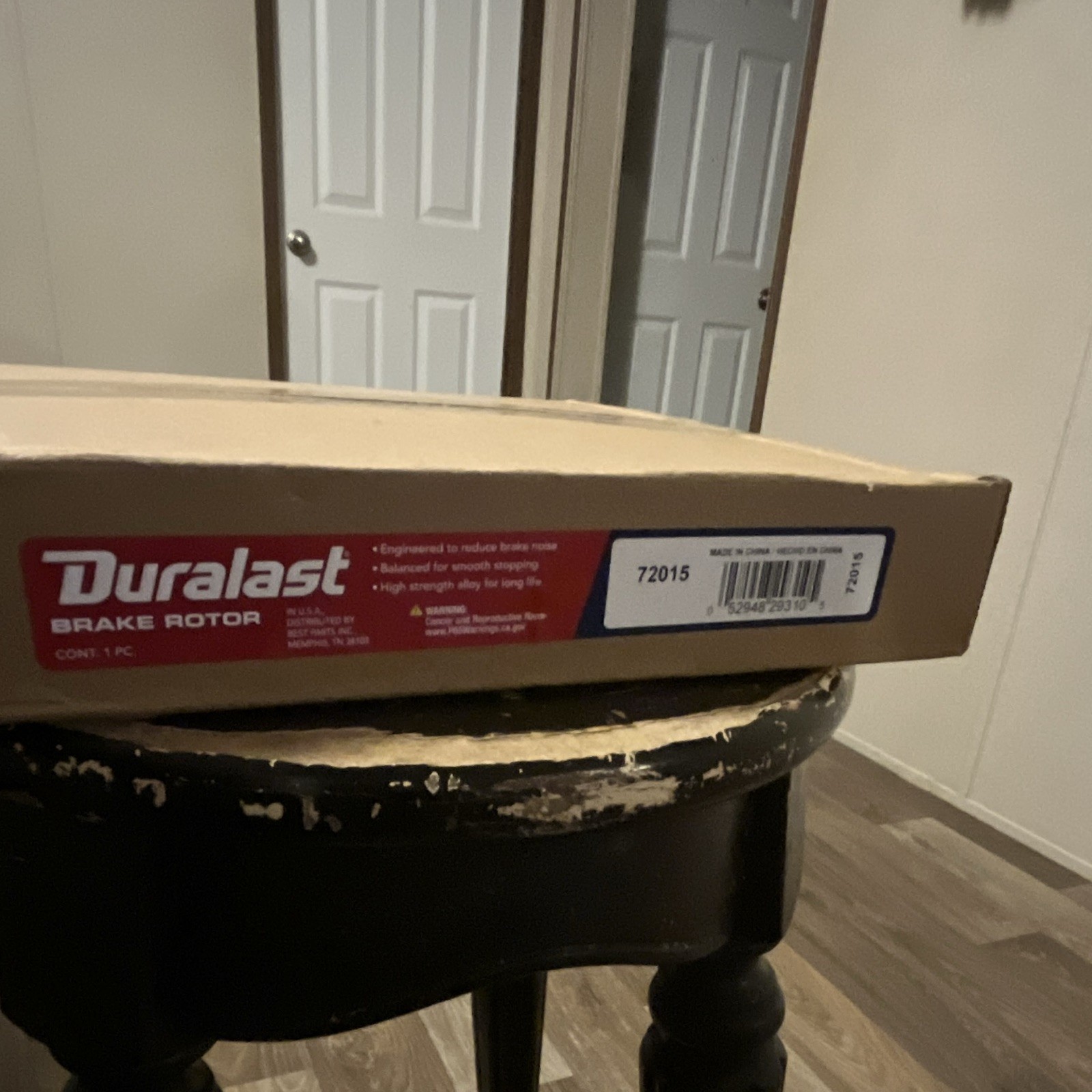 Brand: Duralast Front Brake Rotor for Chevey Sonic