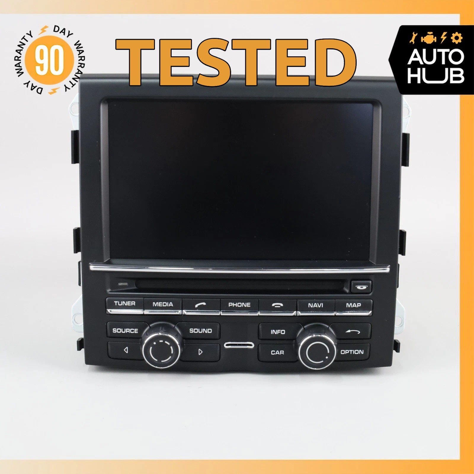 12-16 Porsche Cayenne 958 Command Head Unit Navigation Radio 95864296621 OEM