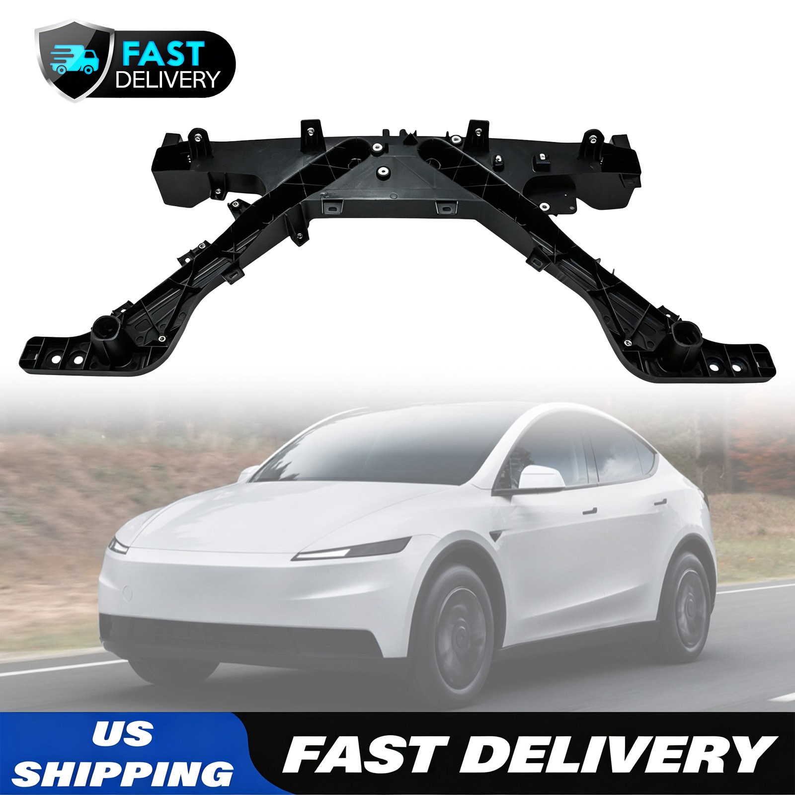 For 2025-2026 Tesla Model Y Front Radiator Core Support Assembly 1974875-00-C