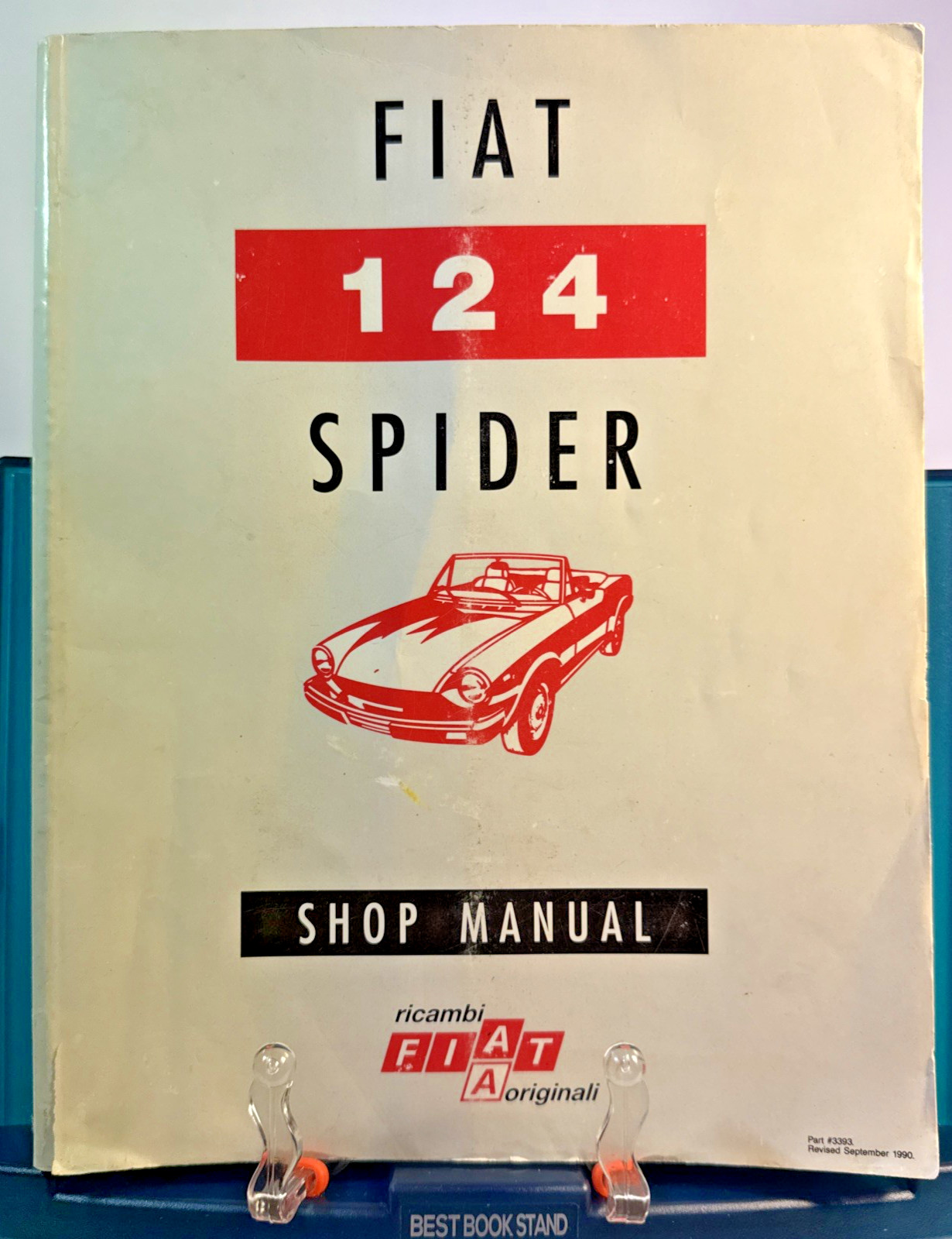 FIAT 124 Spider SHOP MANUAL - 1975-1982 ricambi FIAT A originali - 7 DAY SALE FIAT 124 Spider SHOP MANUAL - 1975-1982 ricambi FIAT A originali - 7 DAY SALE