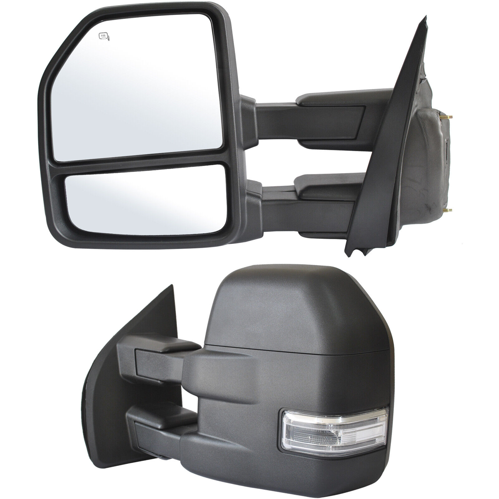 Pair Towing Mirrors for 2018 2019 2020 Ford F150 Truck Power Heated Signal LH RH
