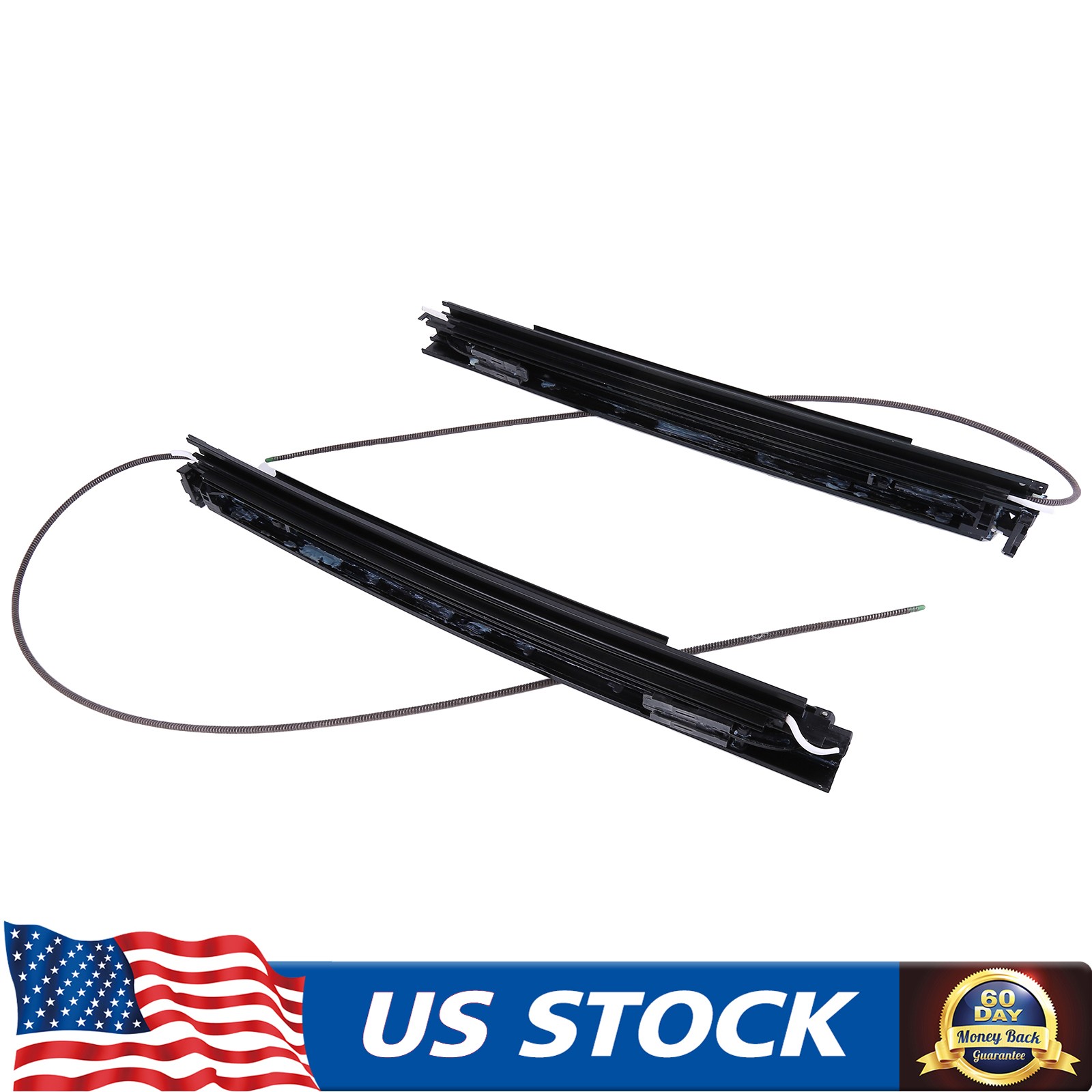 2x Panoramic Sunroof Sliding Track for Mercedes W205 C43 C63 C300 C350e 2015-21