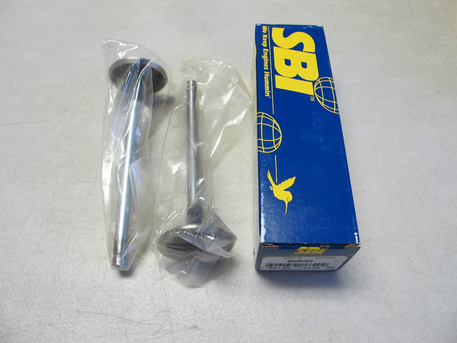 SBI 02045 Engine Exhaust Valves fits Chevy GMC 1999-2000 6.0L 16 VAL GAS - 2 pcs