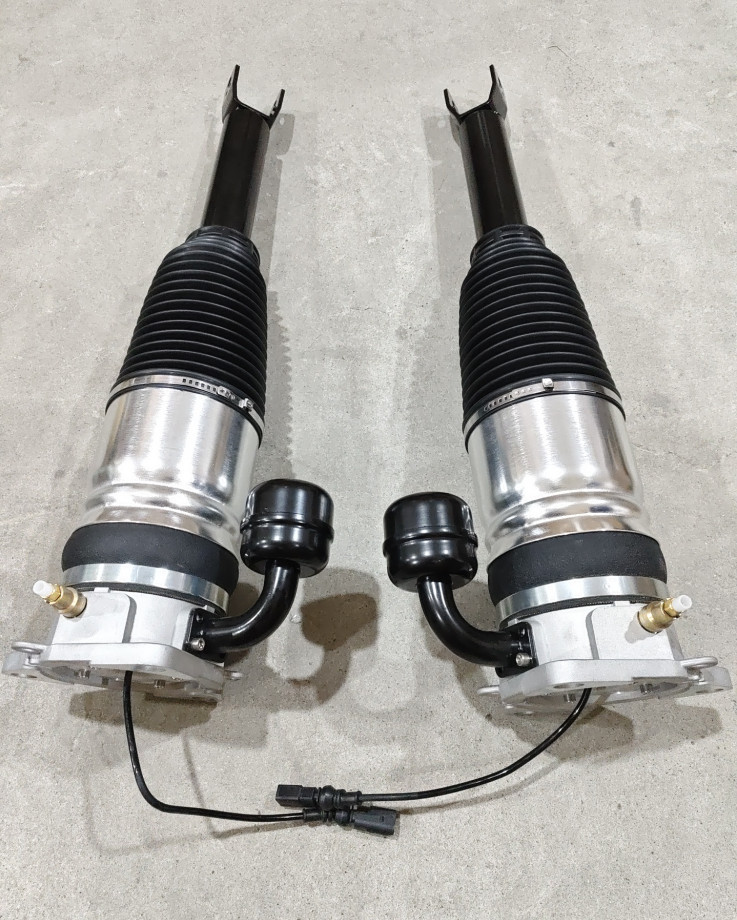 Pair Rear Air Suspension Shock Struts For 04-18 Bentley Continental Flying Spur