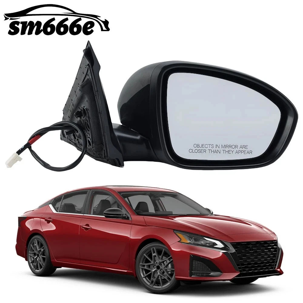 Passenger Side Mirror Manual Fold For Nissan Altima 2019 2020 2021 2022 2023
