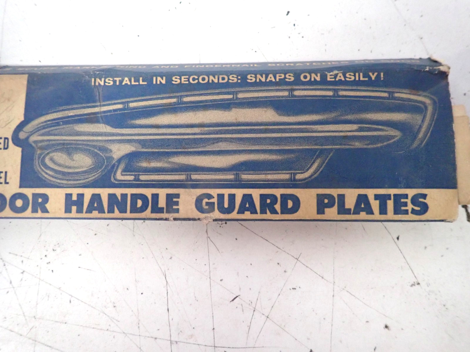NORS 1955 1956 Chevrolet Door Handle Stainless Guards Bel Air 210 Convertible + NORS 1955 1956 Chevrolet Door Handle Stainless Guards Bel Air 210 Convertible +