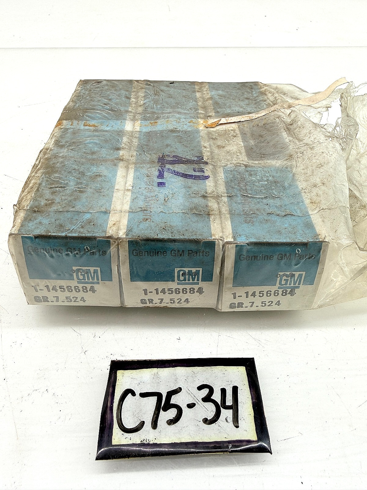 (9) NOS 1955 1957 CHEVY BEL AIR NOMAD 150 REAR SPRING BUSHINGS 1456684 GM C75-34