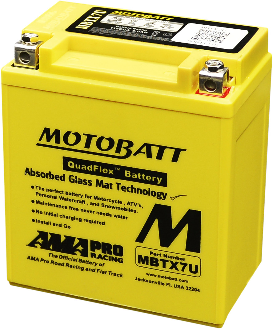 MOTOBATT - Battery MBTX7U Sealed Factory Activated | MBTX7U MOTOBATT - Battery MBTX7U Sealed Factory Activated | MBTX7U