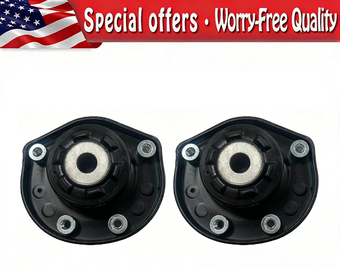 2pcs FRONT Shock Strut UPPER Mount For Mercedes SPRINTER 1500 2500 3500 3500XD 2pcs FRONT Shock Strut UPPER Mount For Mercedes SPRINTER 1500 2500 3500 3500XD