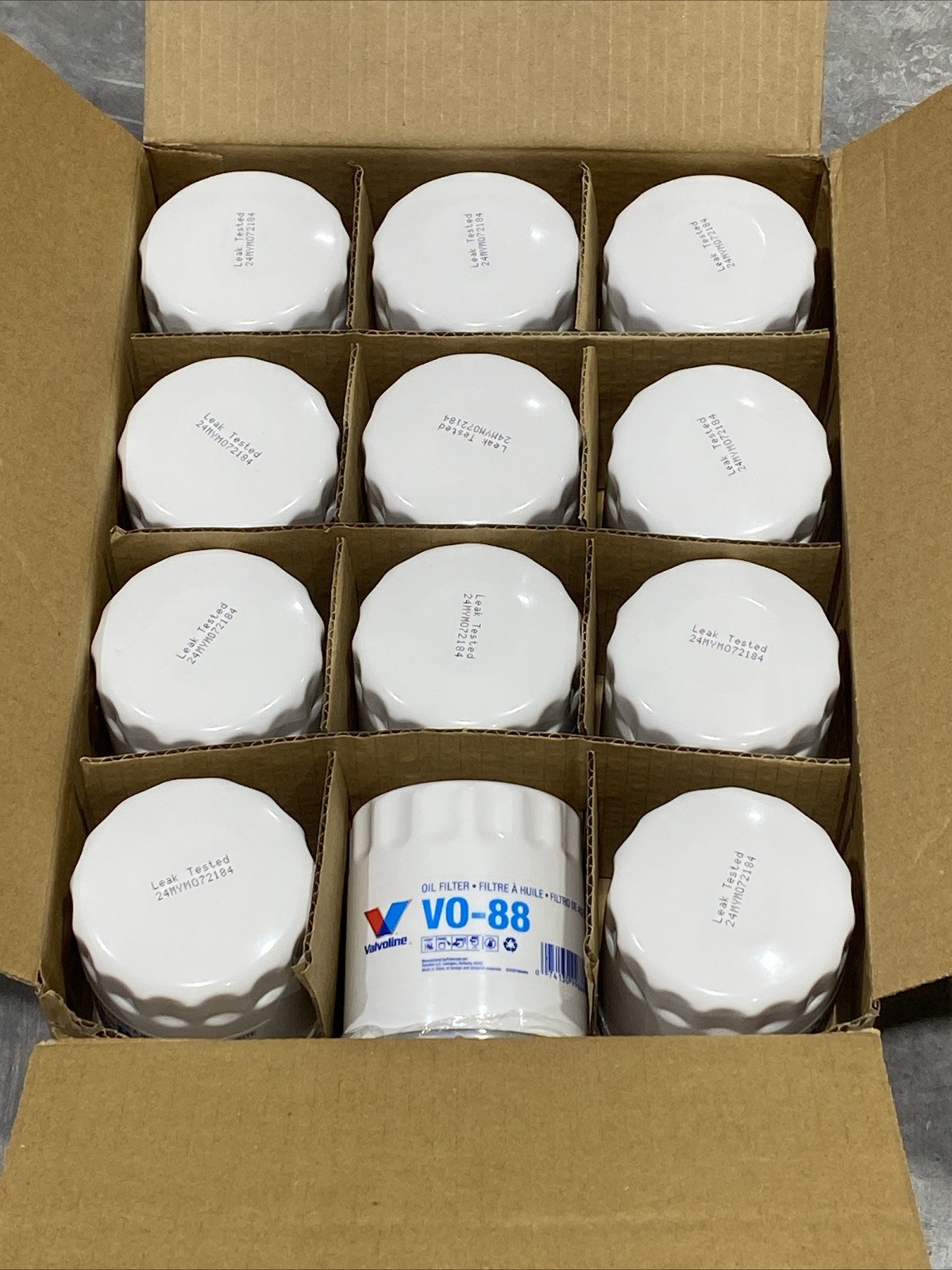 12 Pack Valvoline VO-88 Engine Oil Filter Car Truck Filters Automotive Oil V088