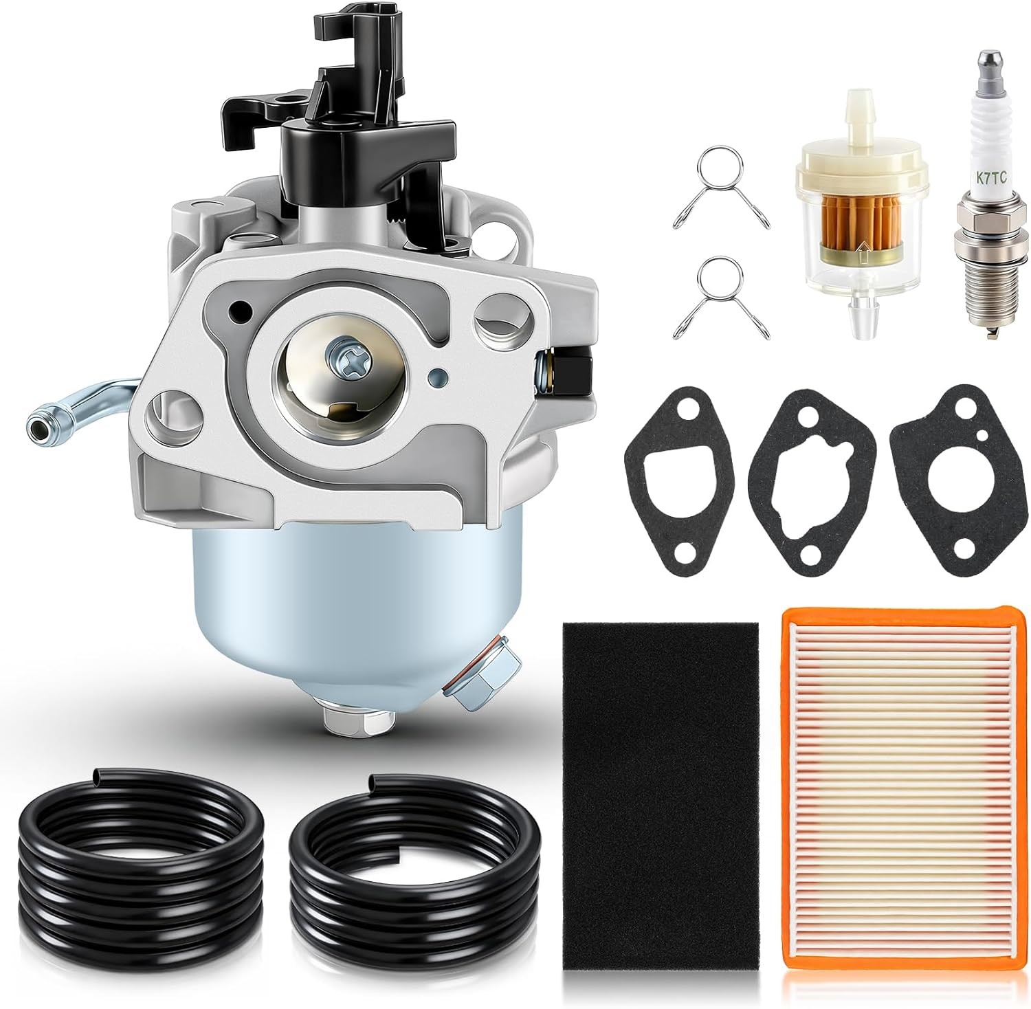 16100-ZG9-M12 Carburetor w/Tune Up Compatible with Honda GXV140 Lawnmowers