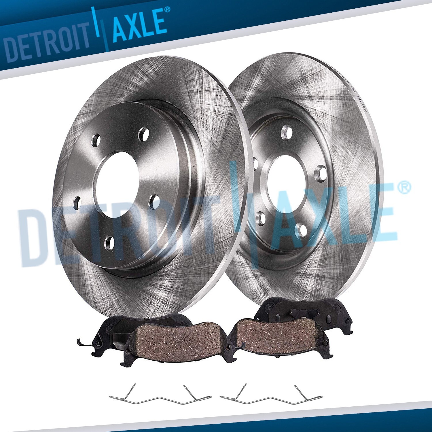 11.89 inch Rear Disc Rotors Brake Pads Kit for 2013-2016 Ford Fusion Lincoln MKZ