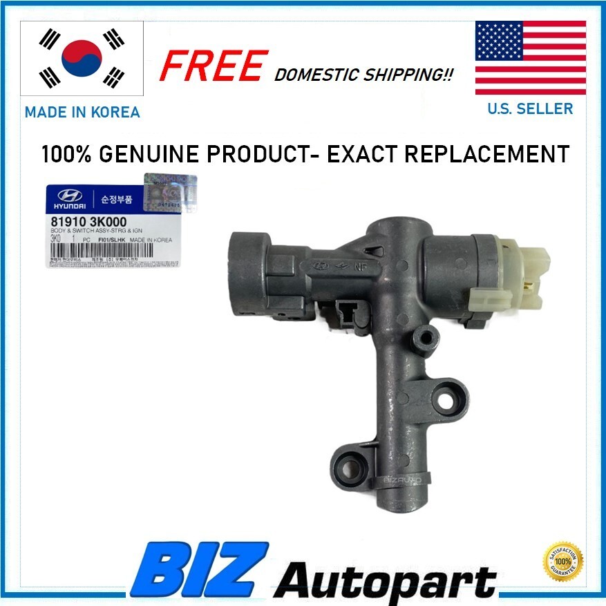 GENUINE⭐IGNITION BODY SWITCH ASSEMBLY FOR 2006-2008 SONATA # 81910-3K000
