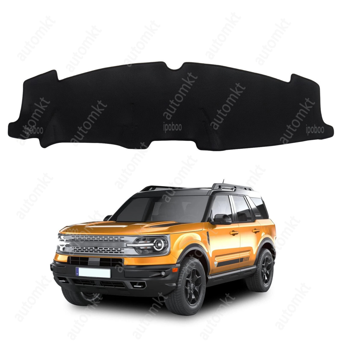 For Ford Bronco Sport Anti-UV Dash Mat Sunshade Carpet Dash Board Pad Cover