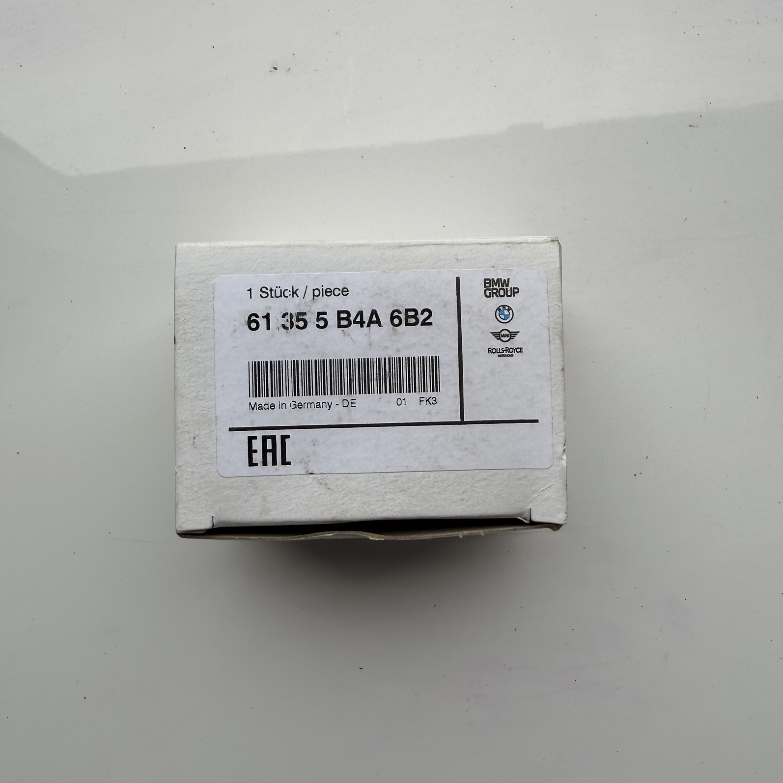 OEM BMW RAIN SENSOR 61355B4A6B2 OEM BMW RAIN SENSOR 61355B4A6B2