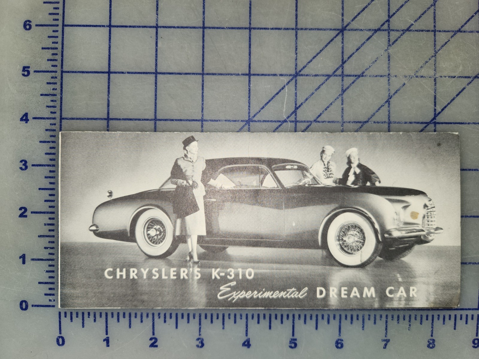 1952 Chrysler K-310 Concept Brochure Folder Original