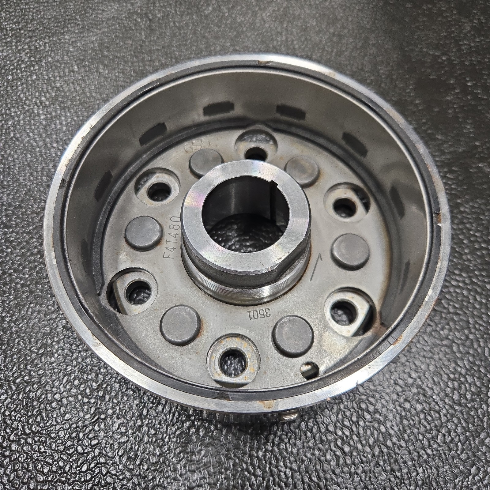 2008-2024 Yamaha Waverunner 1.8L OEM Magneto Flywheel Rotor 6S5-81450-01-00 2008-2024 Yamaha Waverunner 1.8L OEM Magneto Flywheel Rotor 6S5-81450-01-00
