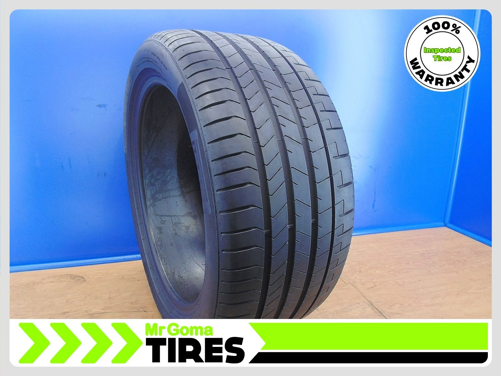 1 PIRELLI P ZERO TM PZ4 XL 285/40R20 USED TIRE 8/32 TREAD 2854020 108Y 285/40/20