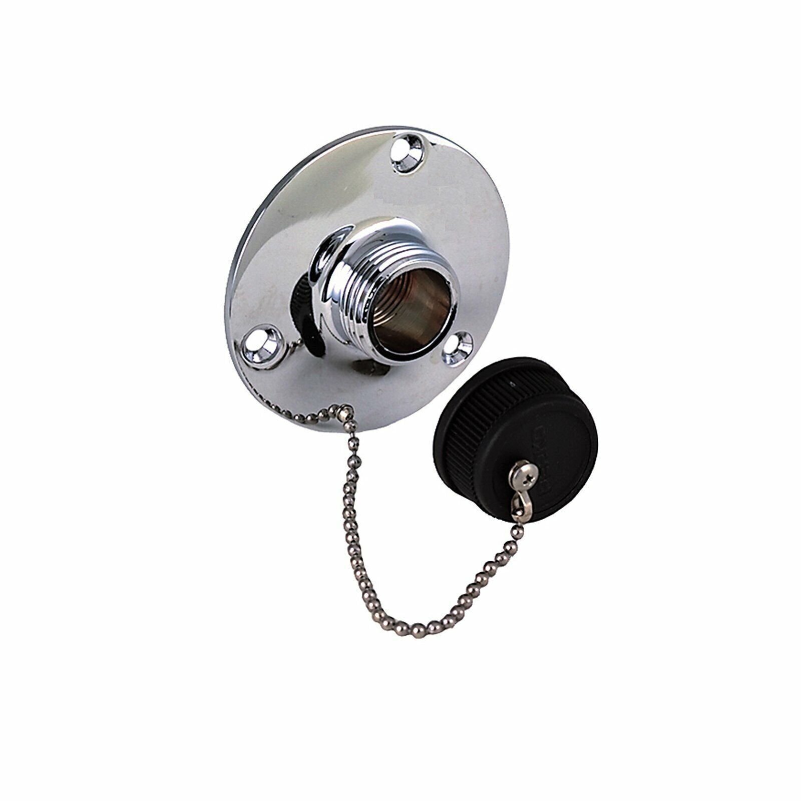 Perko 0504DP0CHR Water Outlet Fitting for Use with On-Board Washdown Systems