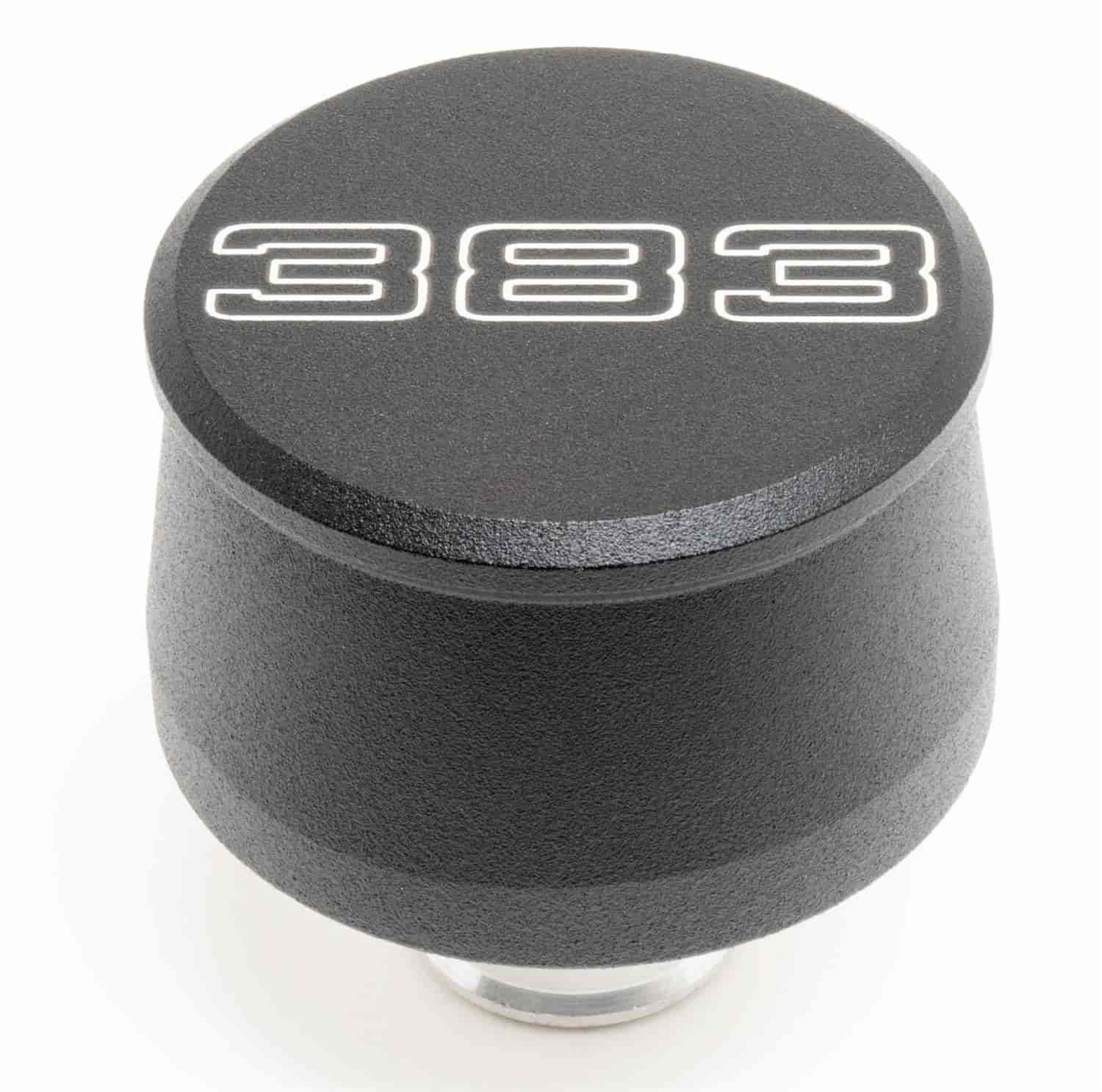 RPC Billet Aluminum Push In Breather w/383 Logo