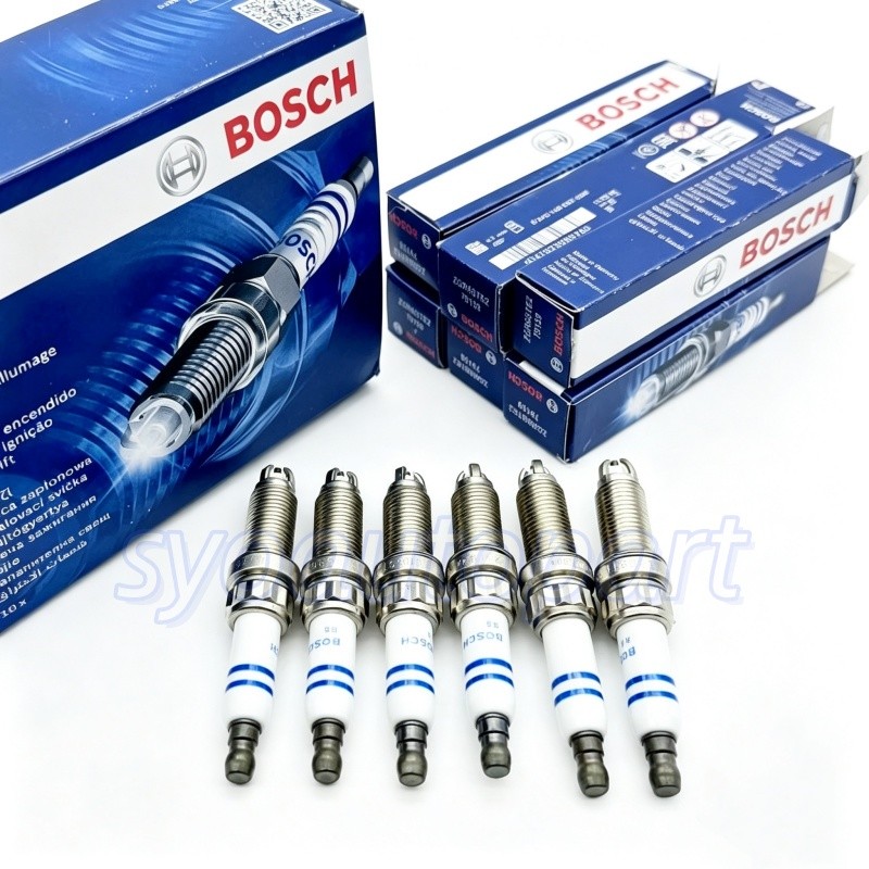 ZGR6STE2 Bosch Spark Plugs 6Pcs For BMW E60 E90 E92 E93 135i 335i 535i
