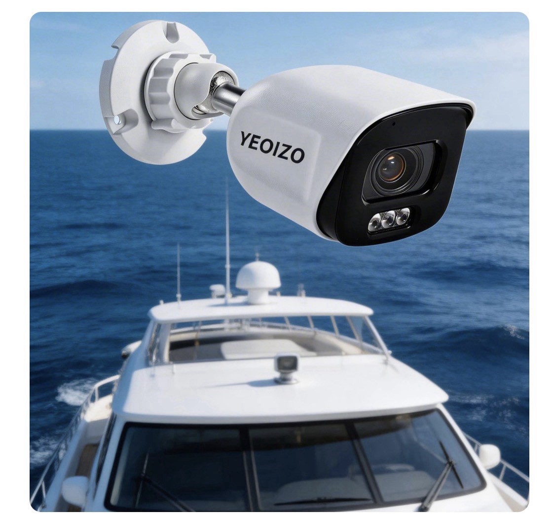NEW YEOIZO H1 Marine Full Color Night Vision Camera System HDMI 1080P Boat Yacht