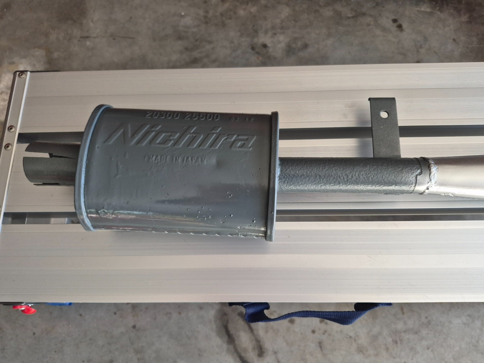 Datsun Roadster 2000 \'67 - \'70 OEM Muffler/Tailpipe Datsun Roadster 2000 \'67 - \'70 OEM Muffler/Tailpipe