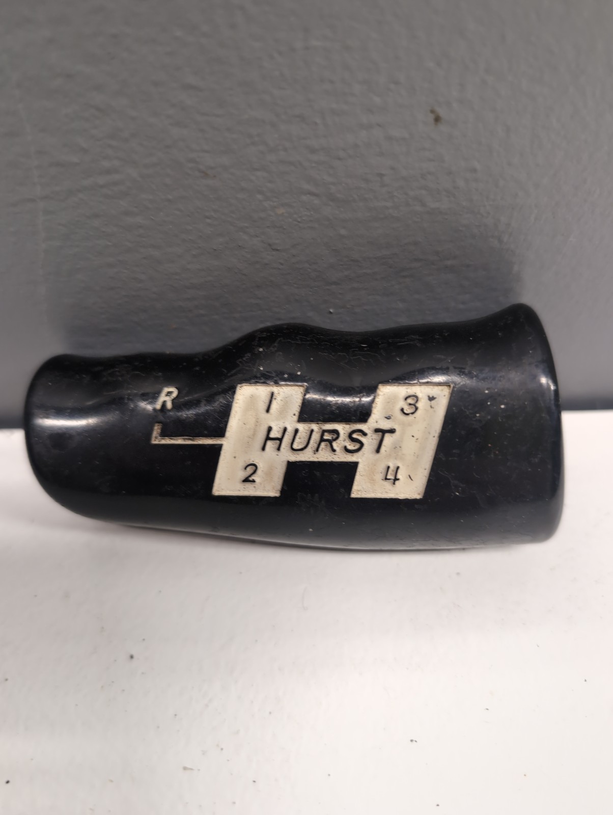 HURST Black Plastic T Handle Vintage 1970s HURST Black Plastic T Handle Vintage 1970s