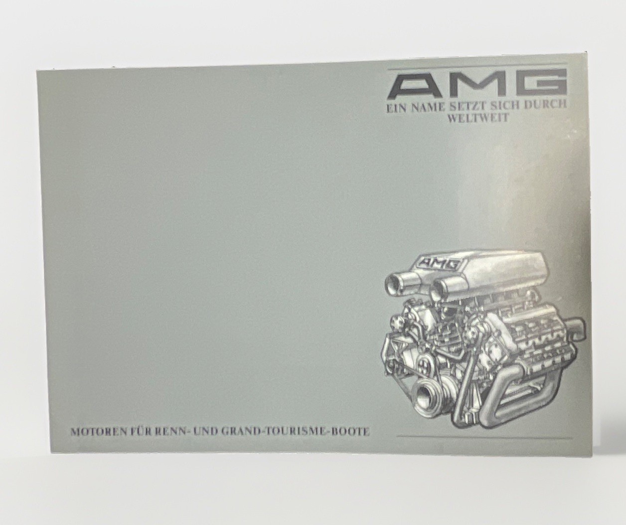 RARE Original AMG (pre-merger) marketing/sales folder (late 1980s era). RARE Original AMG (pre-merger) marketing/sales folder (late 1980s era).