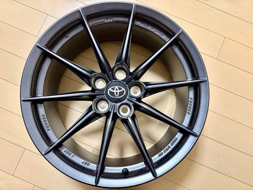 BBS RIMS BLACK GR COROLLA